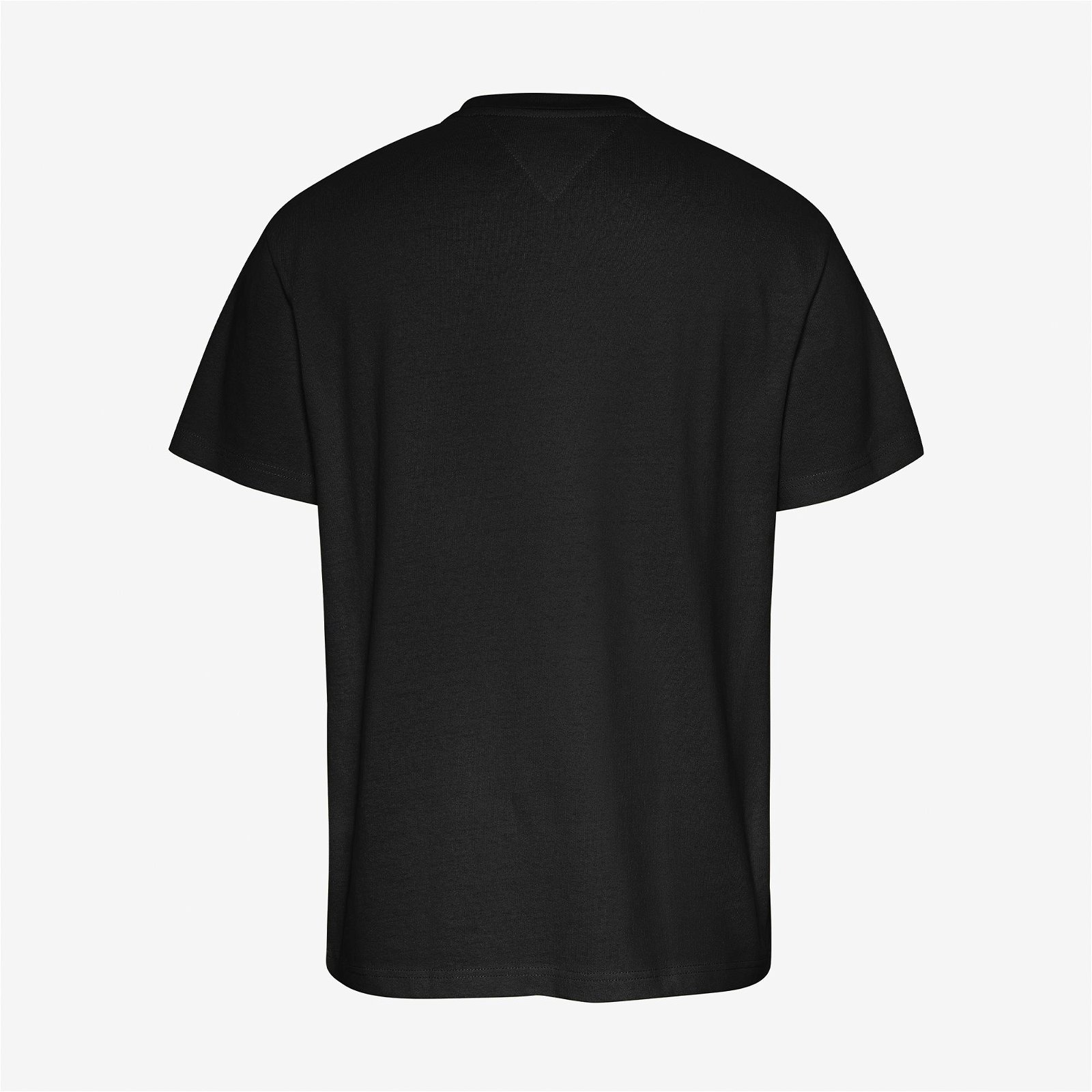 Tommy Jeans Badge Erkek Siyah T-Shirt