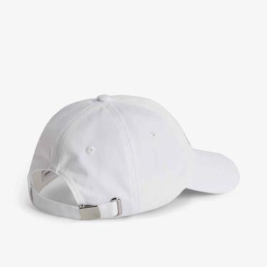  Calvin Klein Must Minimum Logo Kadın Beyaz Şapka