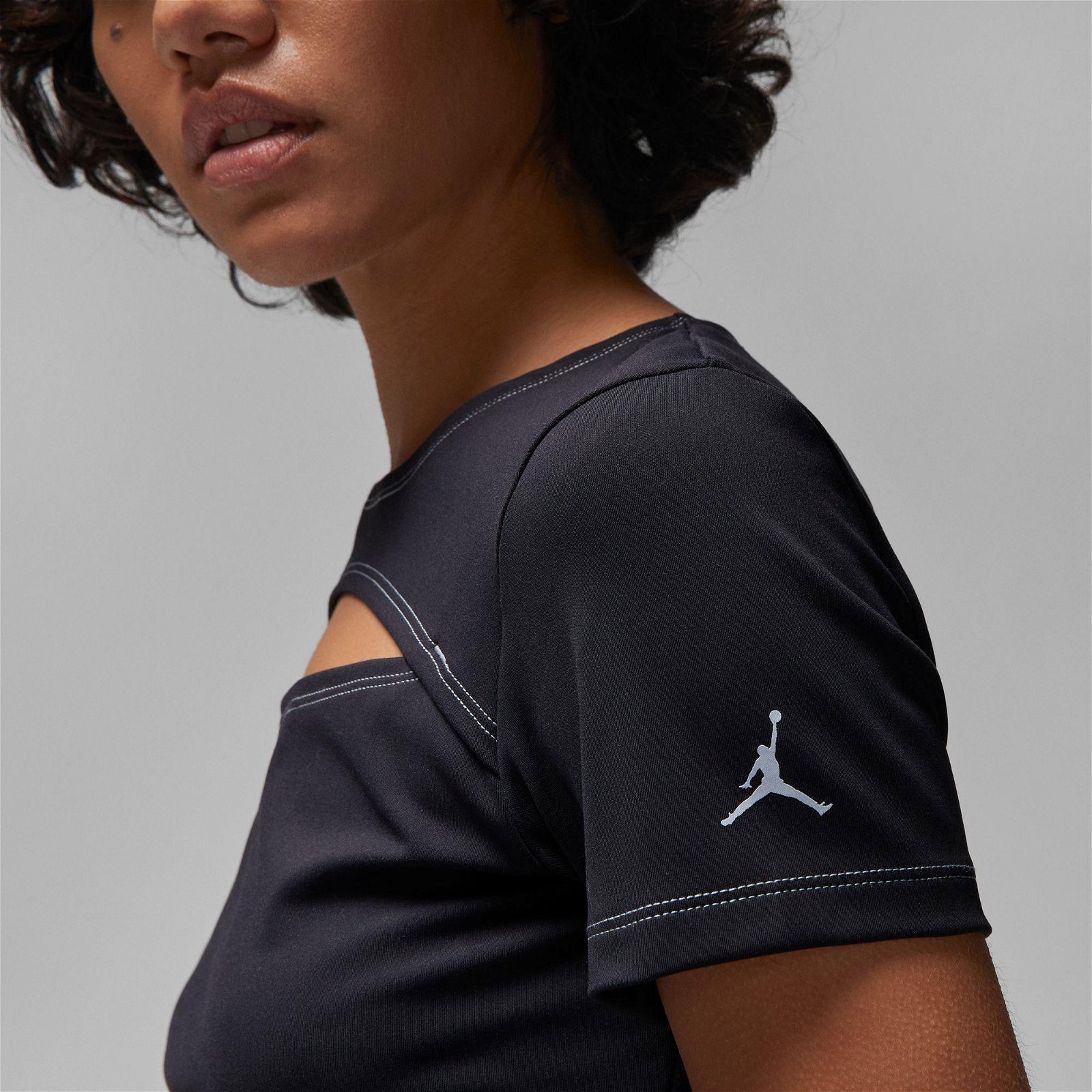 Jordan Sport Top Key Kadın Siyah T-Shirt