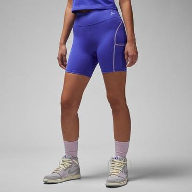  Jordan Sport Leg Short Kadın Mavi Tayt