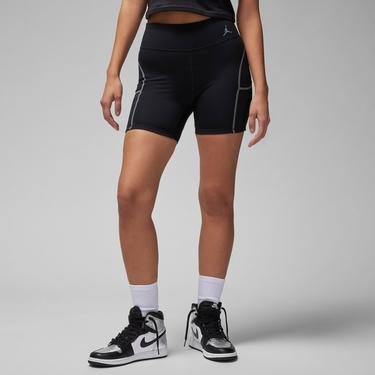  Jordan Sport Leg Short Kadın Siyah Tayt