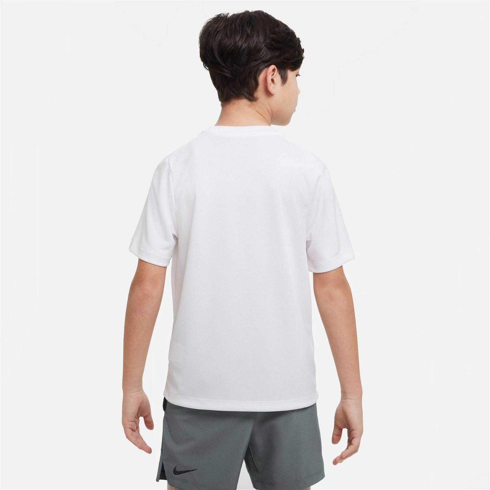 Nike Dri-Fit Multi Top Çocuk Beyaz T-Shirt