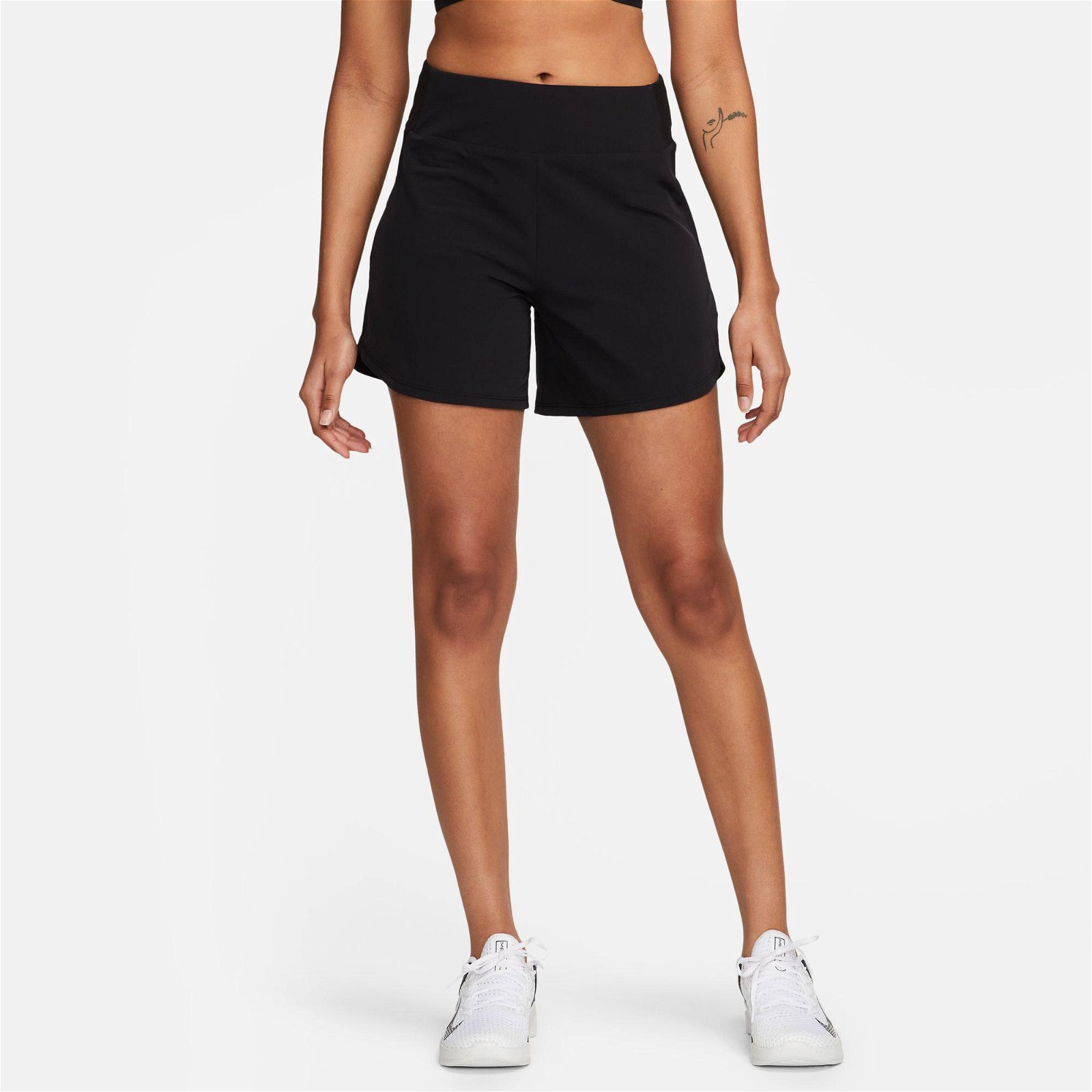 Nike Bliss Dri-Fit Mid Rise 13cm Kadın Siyah Şort