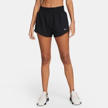  Nike One Dri-Fit Mid Rise 8cm Kadın Siyah Şort
