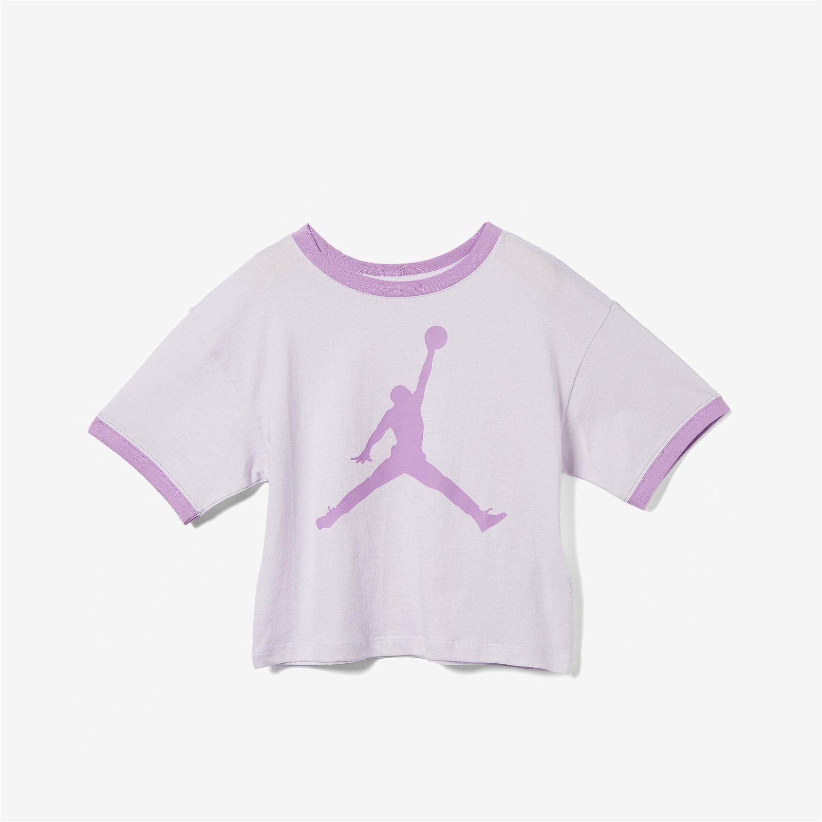 Jordan JDG Essentials Ringer Çocuk Mor T-Shirt