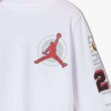  Jordan Gym 23 Brand Of Flight Çocuk Beyaz Sweatshirt
