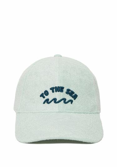  Mavi To The Sea Nakışlı Şapka 1911423-82954