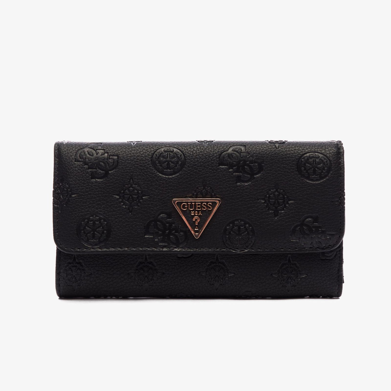 Guess Helaina Slug Pocket Kadın Siyah Cüzdan