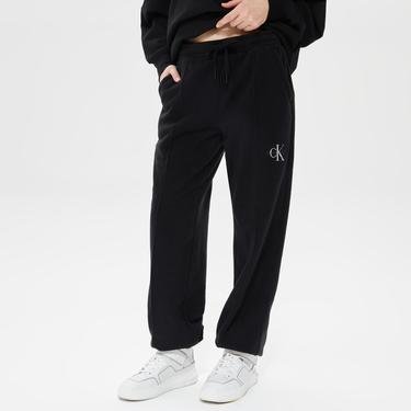  Calvin Klein Polar Fleece Jog Kadın Siyah Eşofman Altı