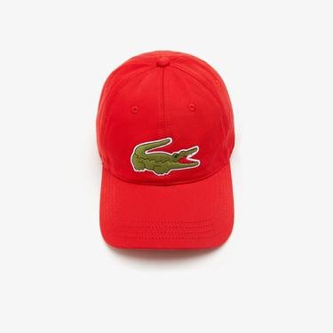  Lacoste Unisex Kırmızı Şapka