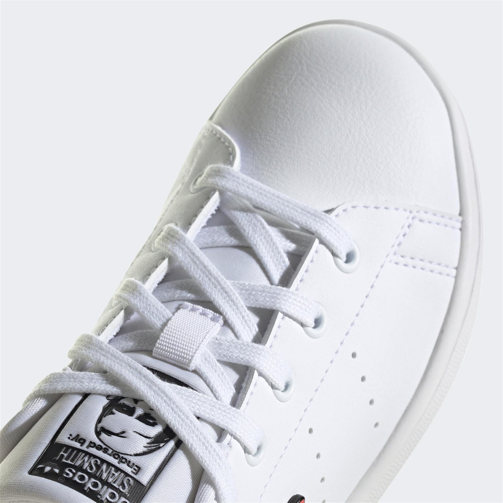 adidas Stan Smith Çocuk Beyaz-Kırmızı Spor Ayakkabı