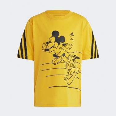  adidas Gold Disney Mickey Mouse Çocuk Sarı T-Shirt
