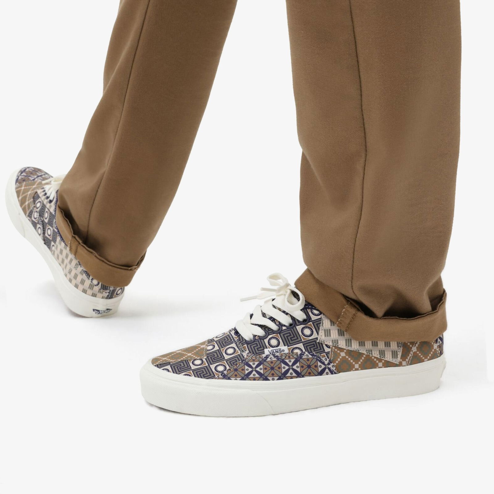 Vans Ua Authentic Patchwork Kadın Renkli Sneaker