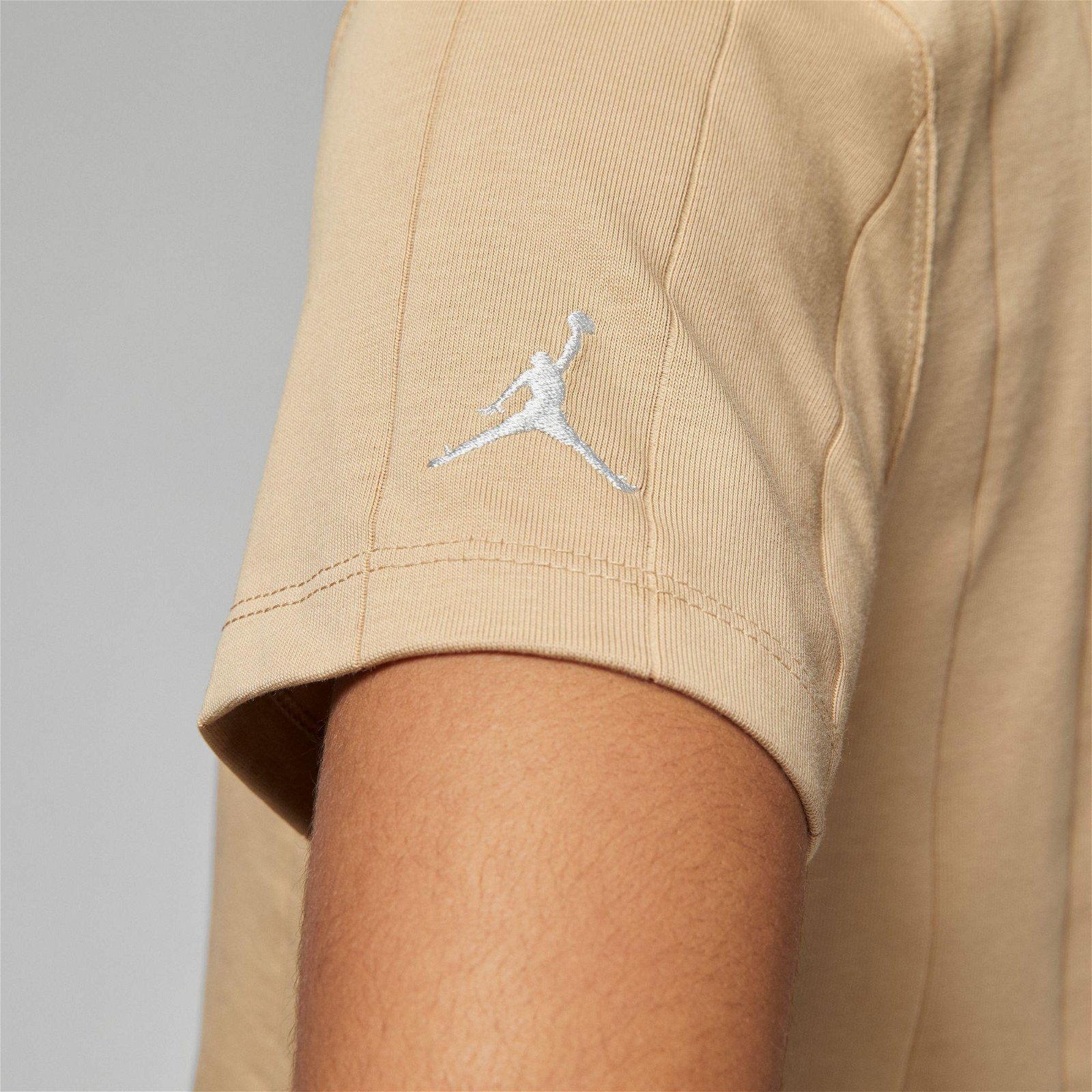 Jordan Knit Top Kadın Kahverengi T-Shirt