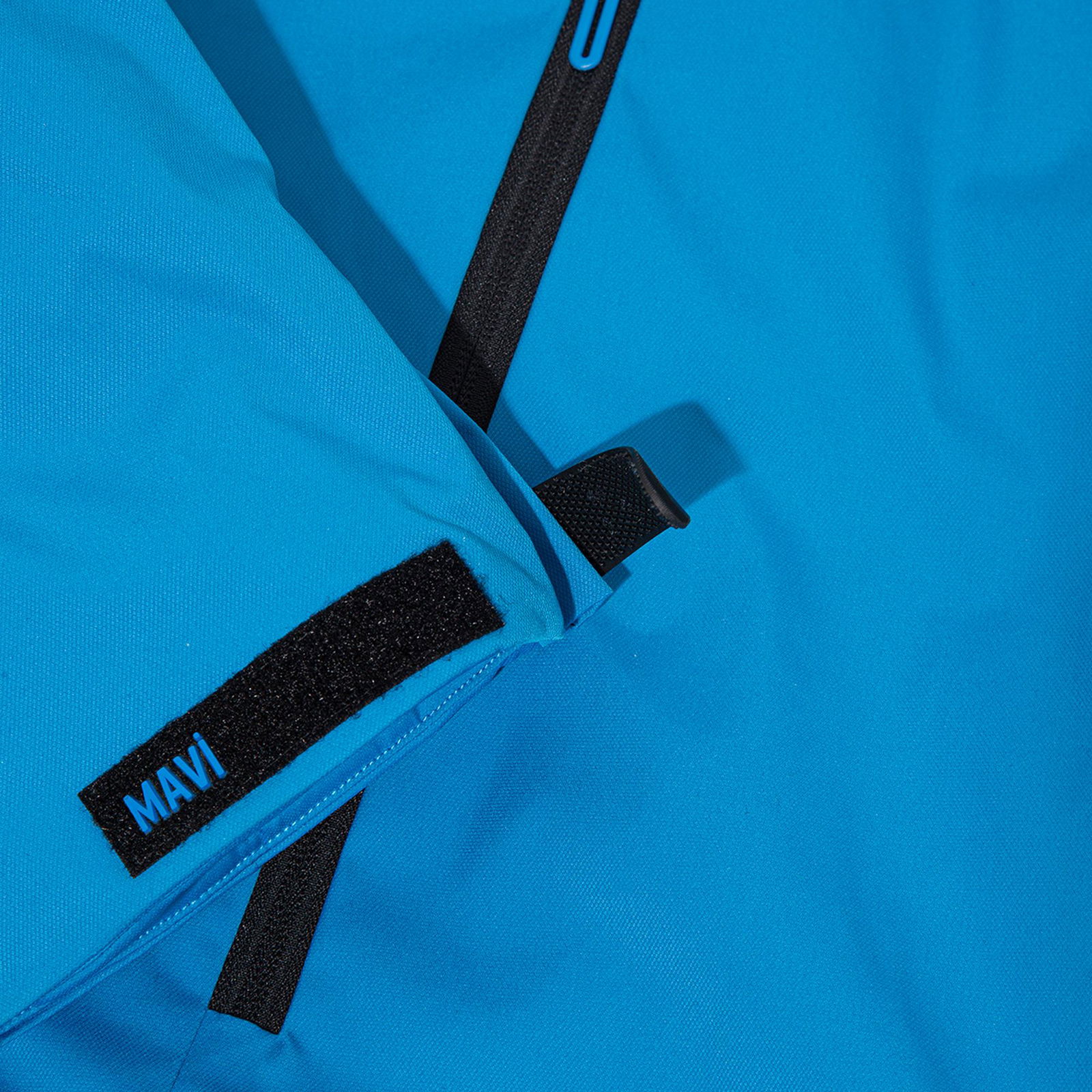 Mavi Kapüşonlu Mavi Şişme Mont Regular Fit / Normal Kesim 0110041-70879