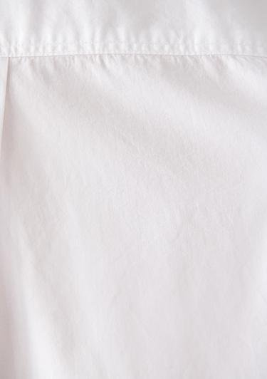  Mavi Beyaz Gömlek Oversize / Geniş Kesim 1210103-620