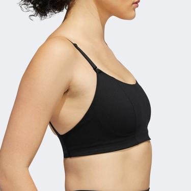  adidas Yoga Studio Light-Support  Kadın Siyah Bra