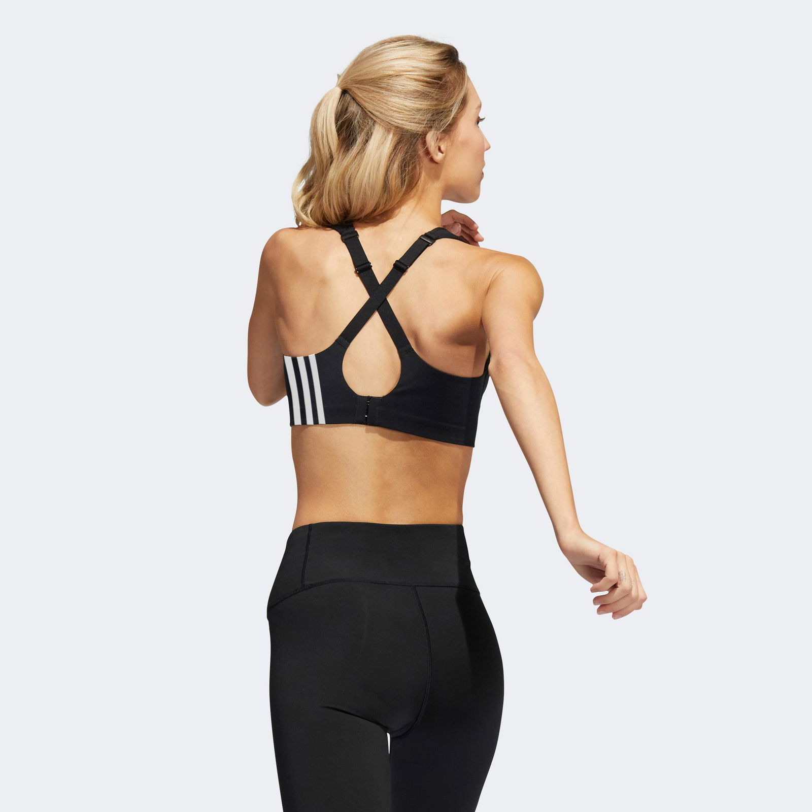 adidas  TLRD Impact Training Yüksek Destekli  Kadın Siyah Bra