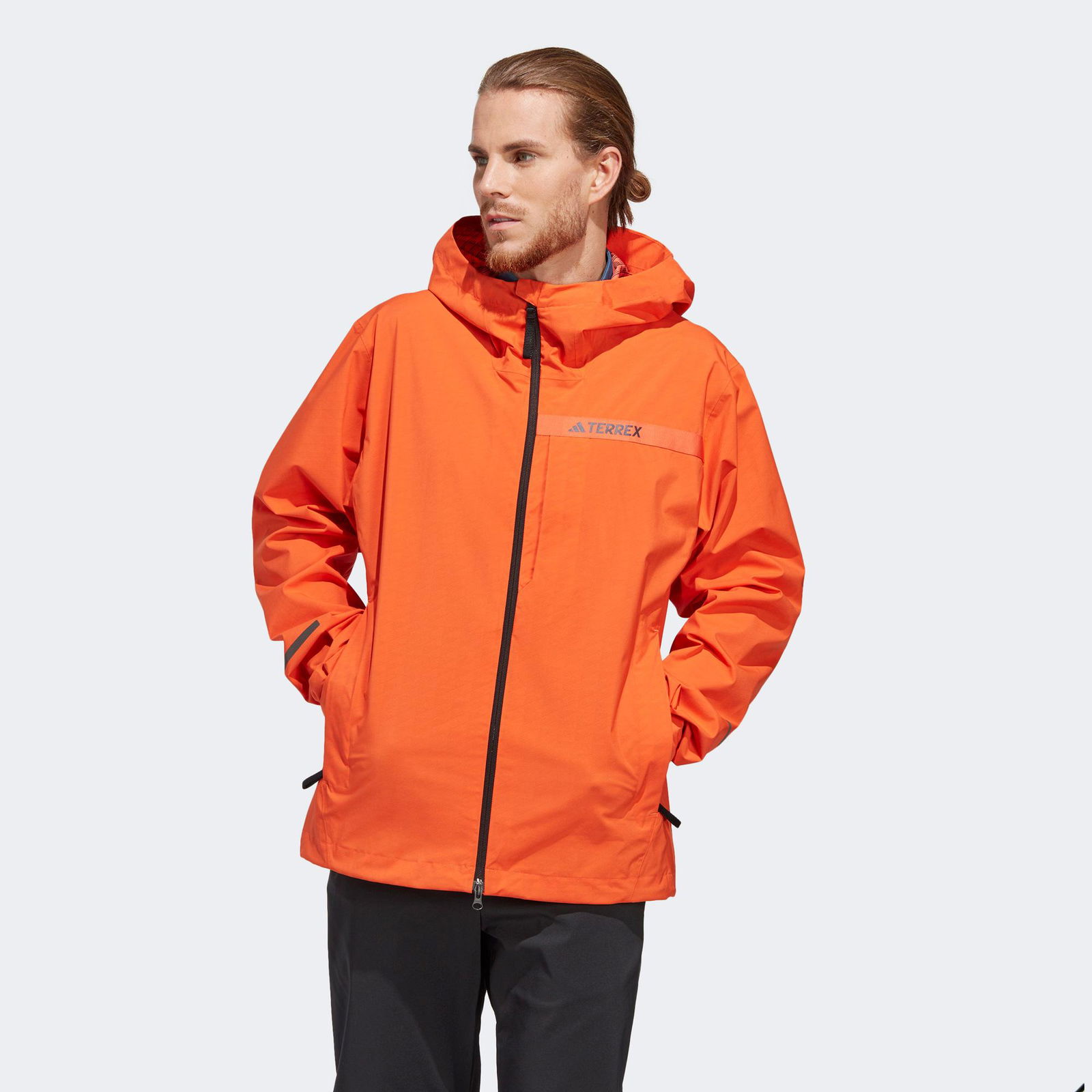 adidas Terrex Multi RAIN.RDY 2.5-Layer  Erkek Turuncu Yağmurluk