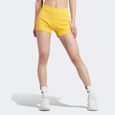 adidas Lng Rib Kadın Sarı Şort