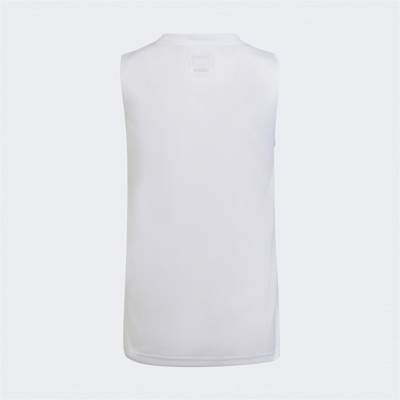 adidas AEROREADY Regular-Fit Logo Training Çocuk Beyaz Kolsuz T-Shirt