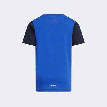  adidas Badge of Sport Logo Kısa Kollu  Çocuk Mavi T-Shirt