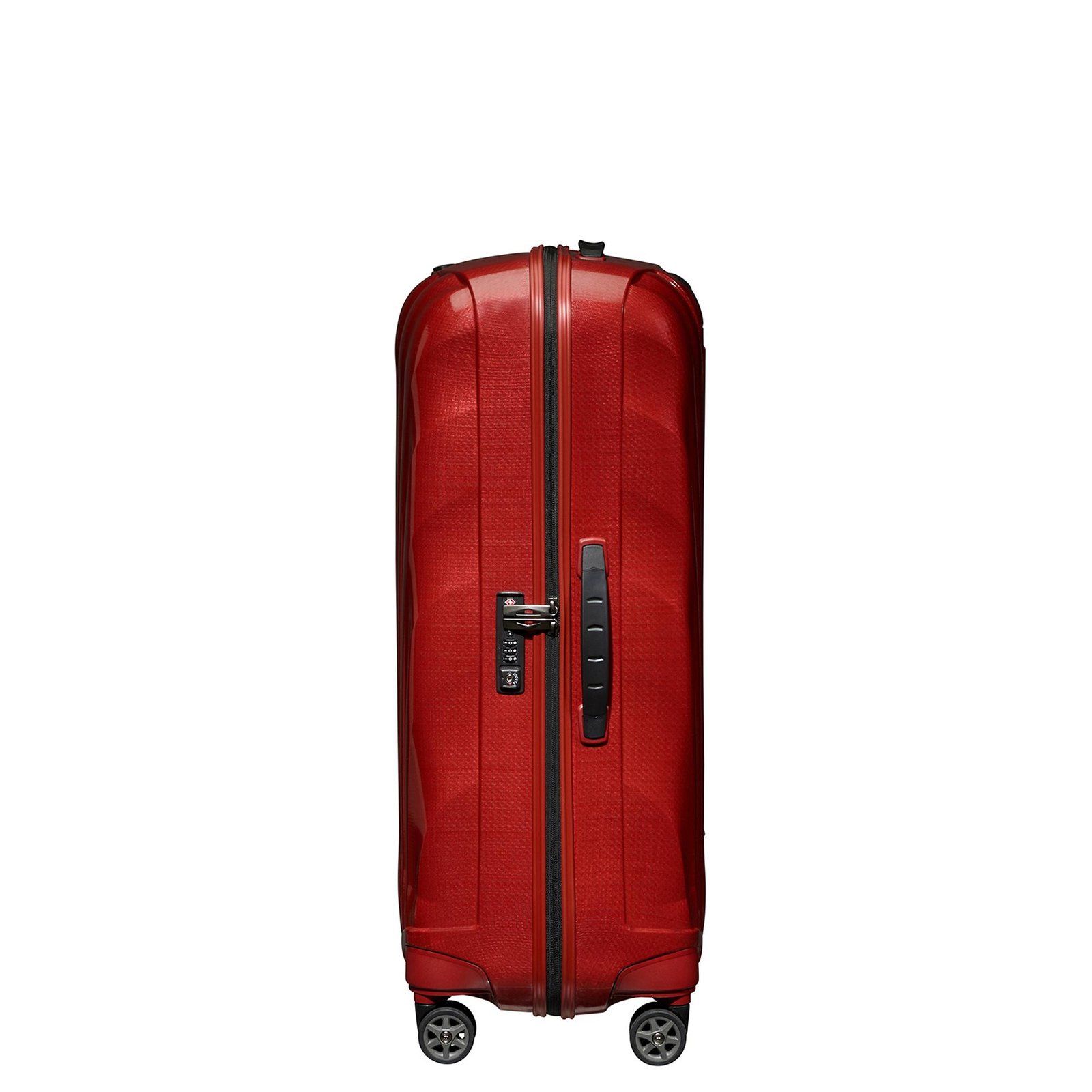 Samsonite C-Lite - Spinner Kırmızı 4 Tekerlekli Büyük Boy Valiz 75cm