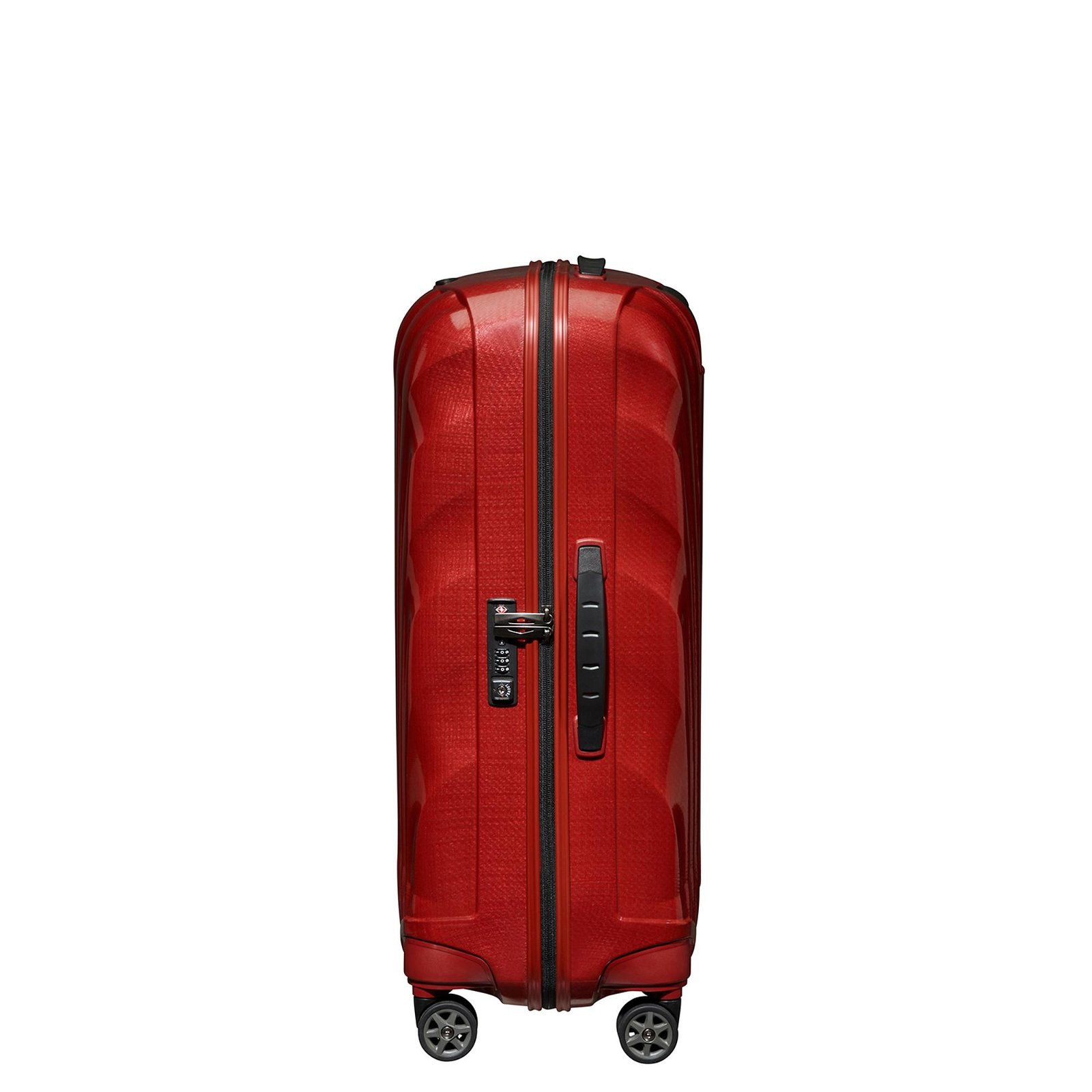 Samsonite C-Lite - Spinner Kırmızı 4 Tekerlekli Orta Boy Valiz 69cm