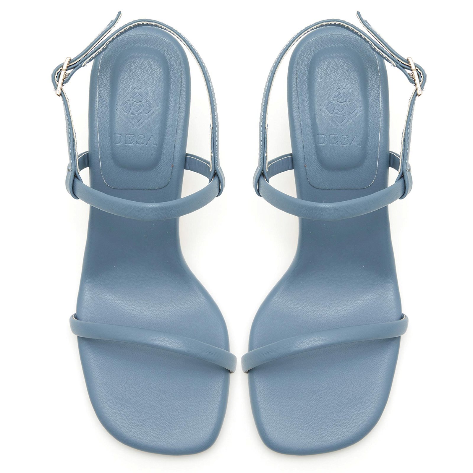 Svea Mavi Kadın Topuklu Sandalet