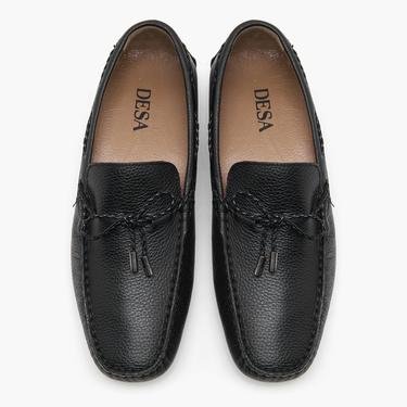  Anco Siyah Erkek Deri Günlük Ayakkabı