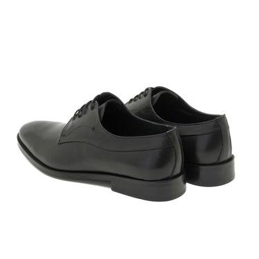  Anther Siyah Erkek Deri Klasik Ayakkabı