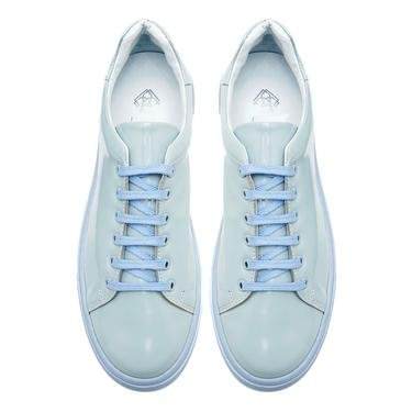  Joy Mavi Kadın Rugan Deri Spor Ayakkabı