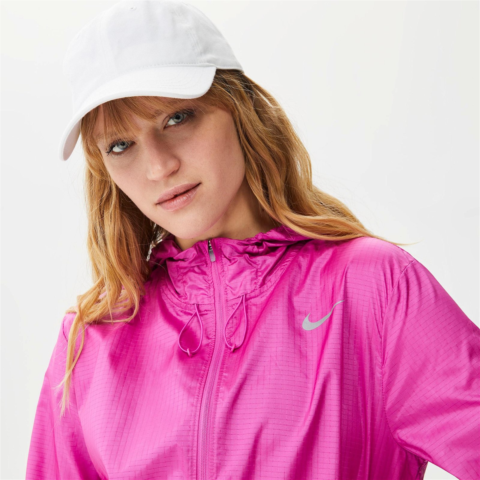 Nike Essential Kadın Pembe Ceket