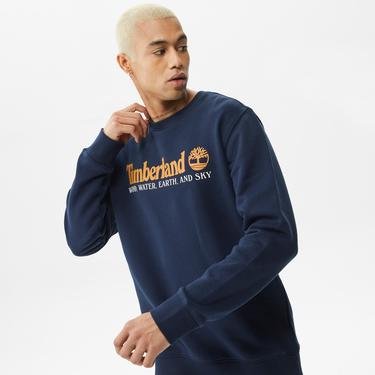  Timberland Wwes Crew Neck  Erkek Lacivert Sweatshirt