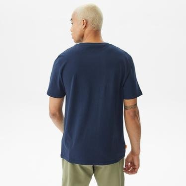  Timberland  Linear Camo  Erkek Lacivert T-Shirt