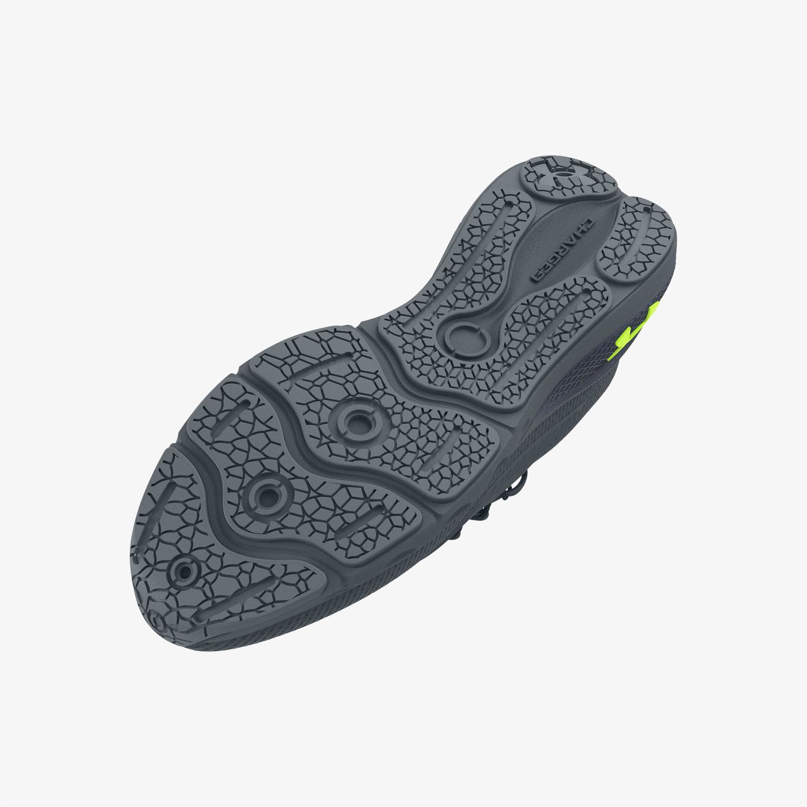 Under Armour Charged Vantage 2 Erkek Gri Koşu Ayakkabısı