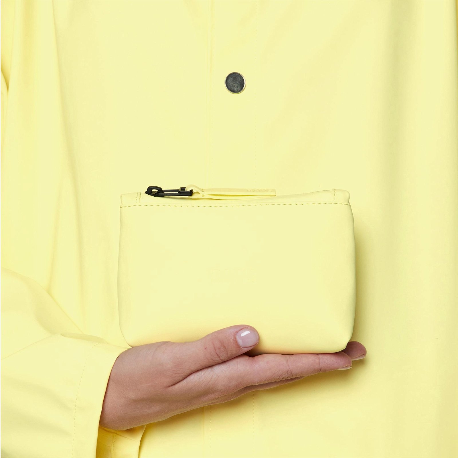 Rains Cosmetic Bag Micro Unisex Açık Sarı El Çantası