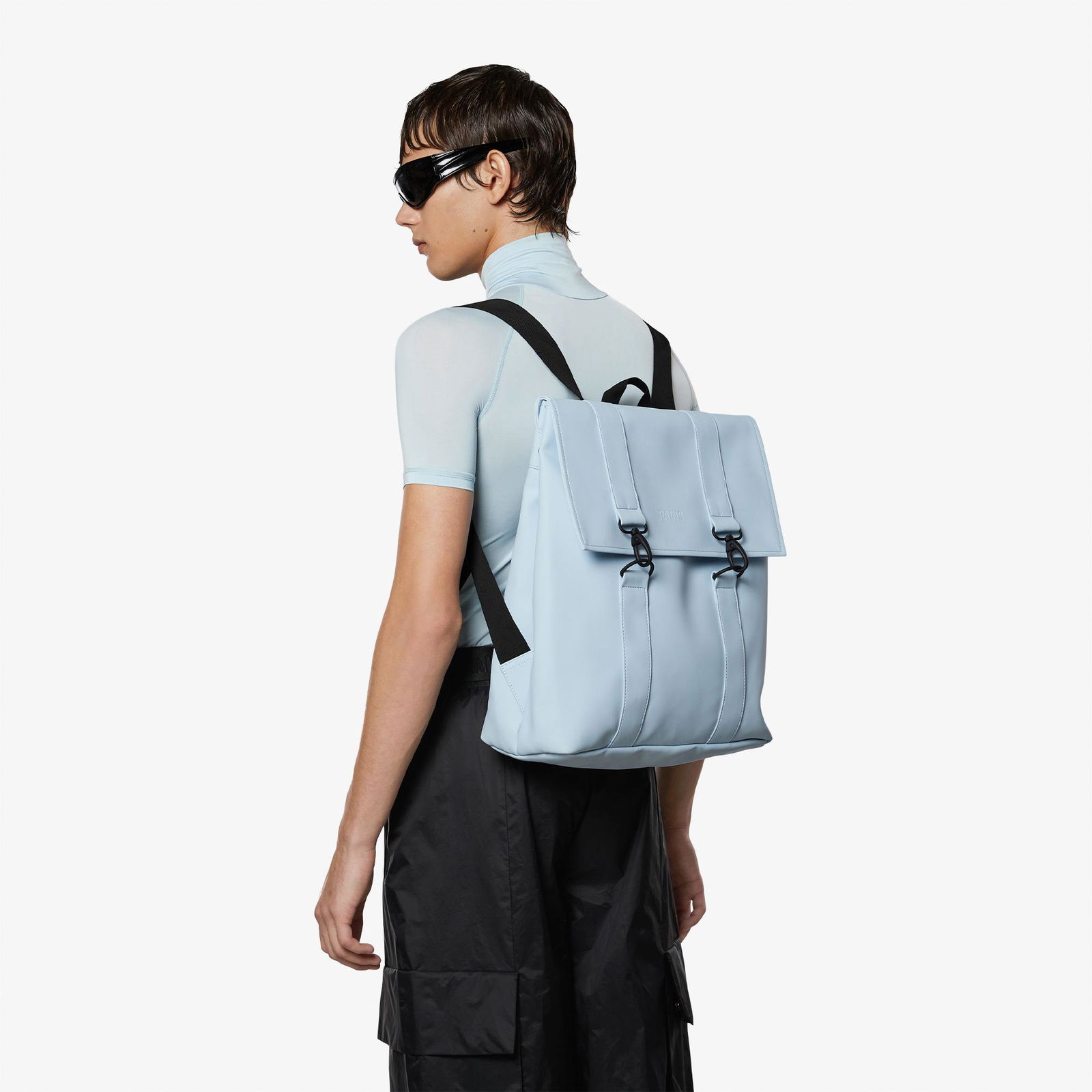Rains MSN Bag Unisex Açık Mavi Sırt Çantası