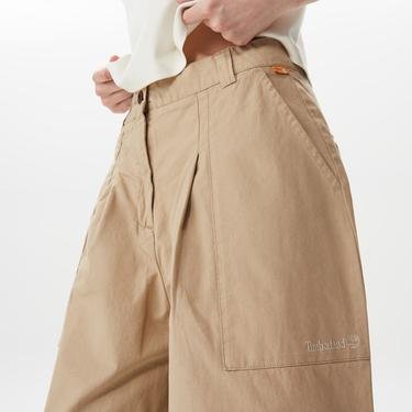  Timberland Roc Utility Culotte Kadın Kahverengi Pantolon