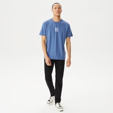  Hugo Decali Erkek Mavi T-Shirt