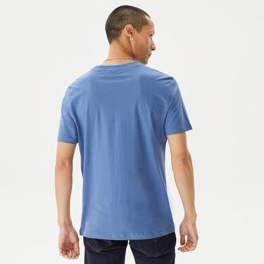  Hugo Dulivio Erkek Mavi T-Shirt