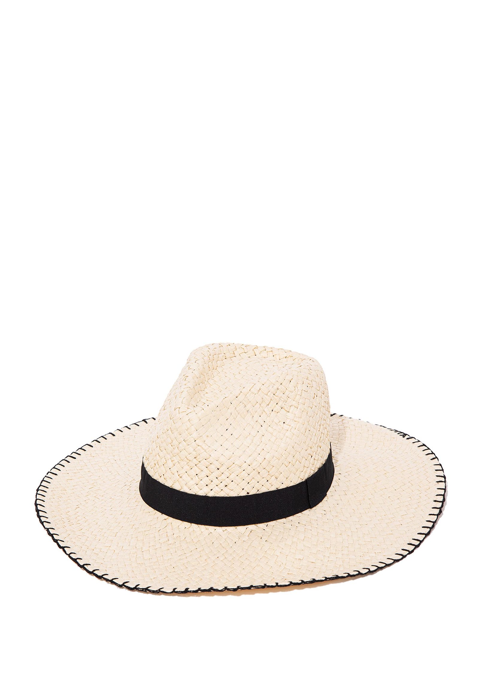 Mavi Açık Renkli Hasır Şapka 1911267-70185
