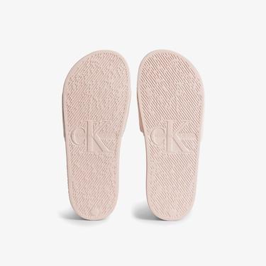  Calvin Klein Jeans Slide Monogram Kadın Pembe Terlik