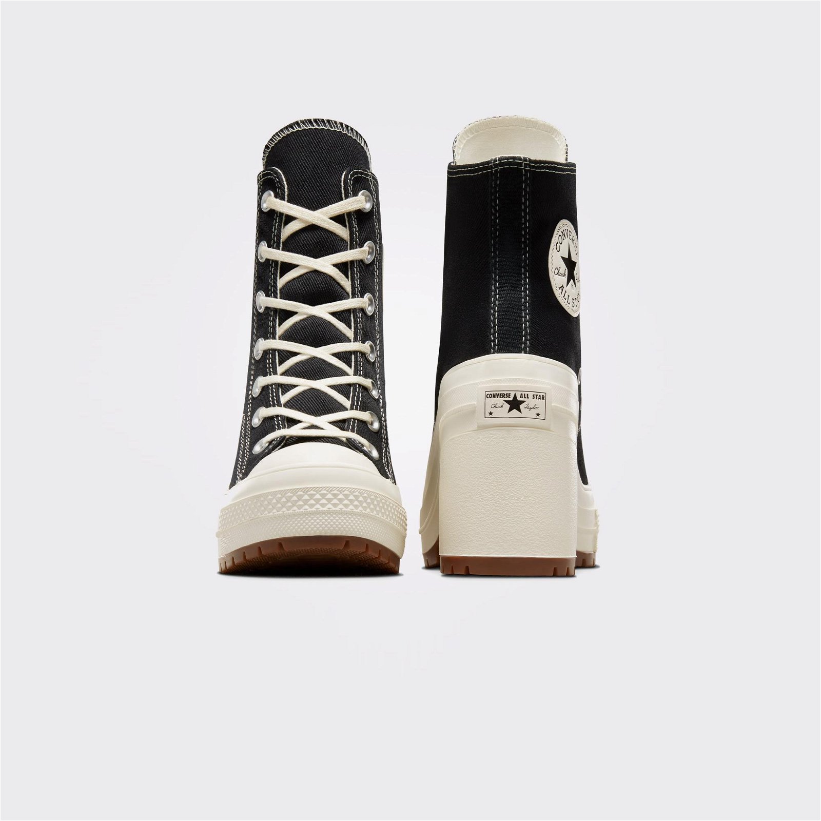 Converse Topuklu Chuck 70 De Luxe Heel Kadın Siyah Sneaker