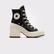 Converse Topuklu Chuck 70 De Luxe Heel Kadın Siyah Sneaker