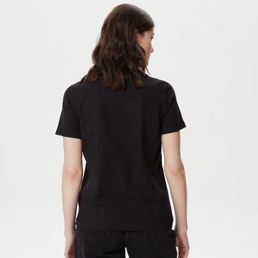  Calvin Klein Institutional Straight Siyah Kadın T-Shirt