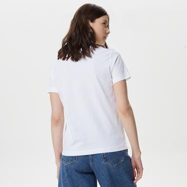 Calvin Klein Kadın Beyaz Tshirt