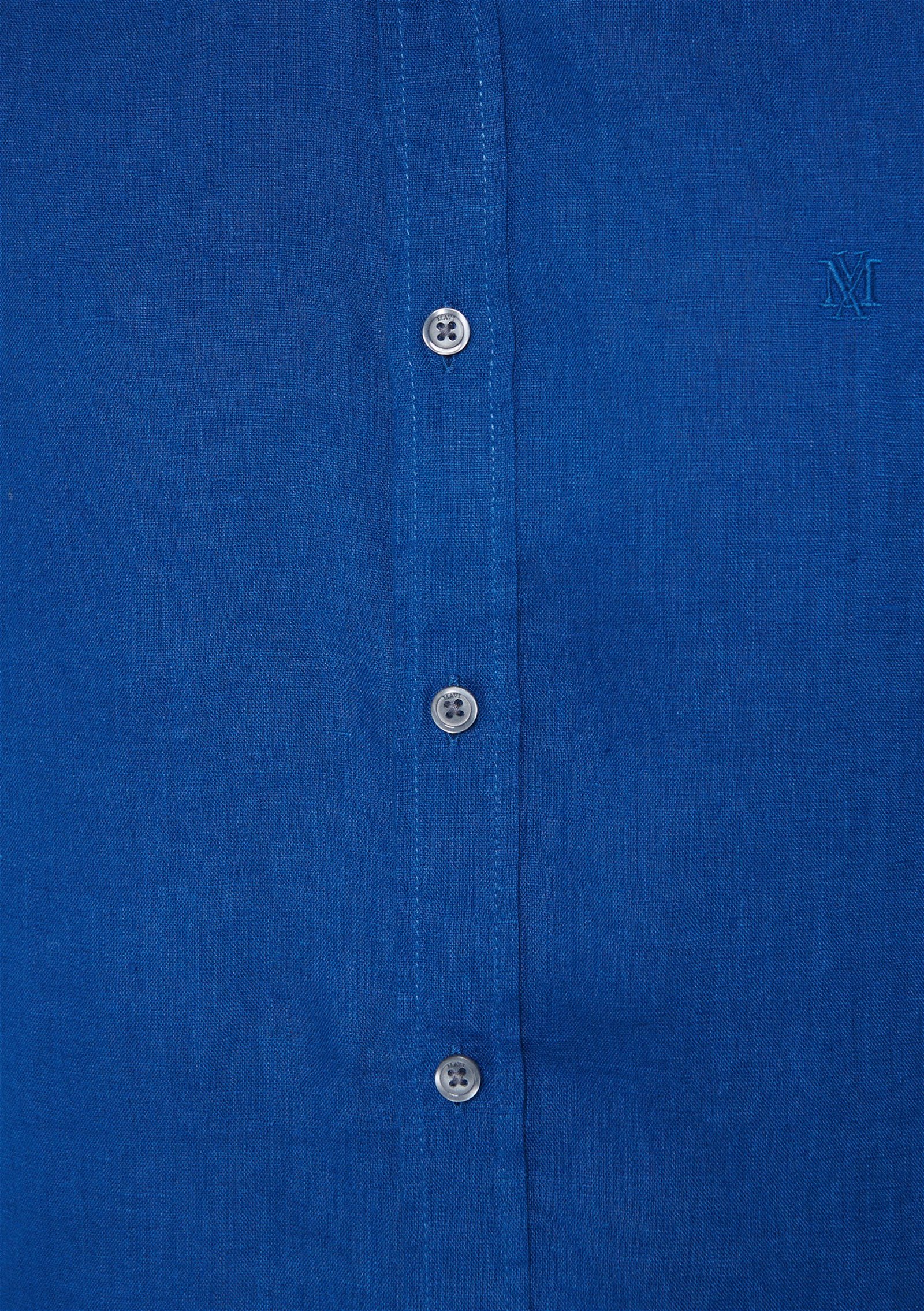 Mavi Mavi Keten Gömlek Slim Fit / Dar Kesim 021190-70894
