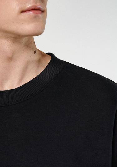  Mavi Swagger Baskılı Siyah Sweatshirt 0611181-900