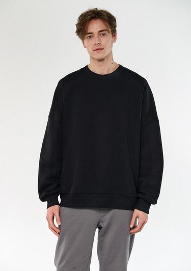  Mavi Swagger Baskılı Siyah Sweatshirt 0611181-900
